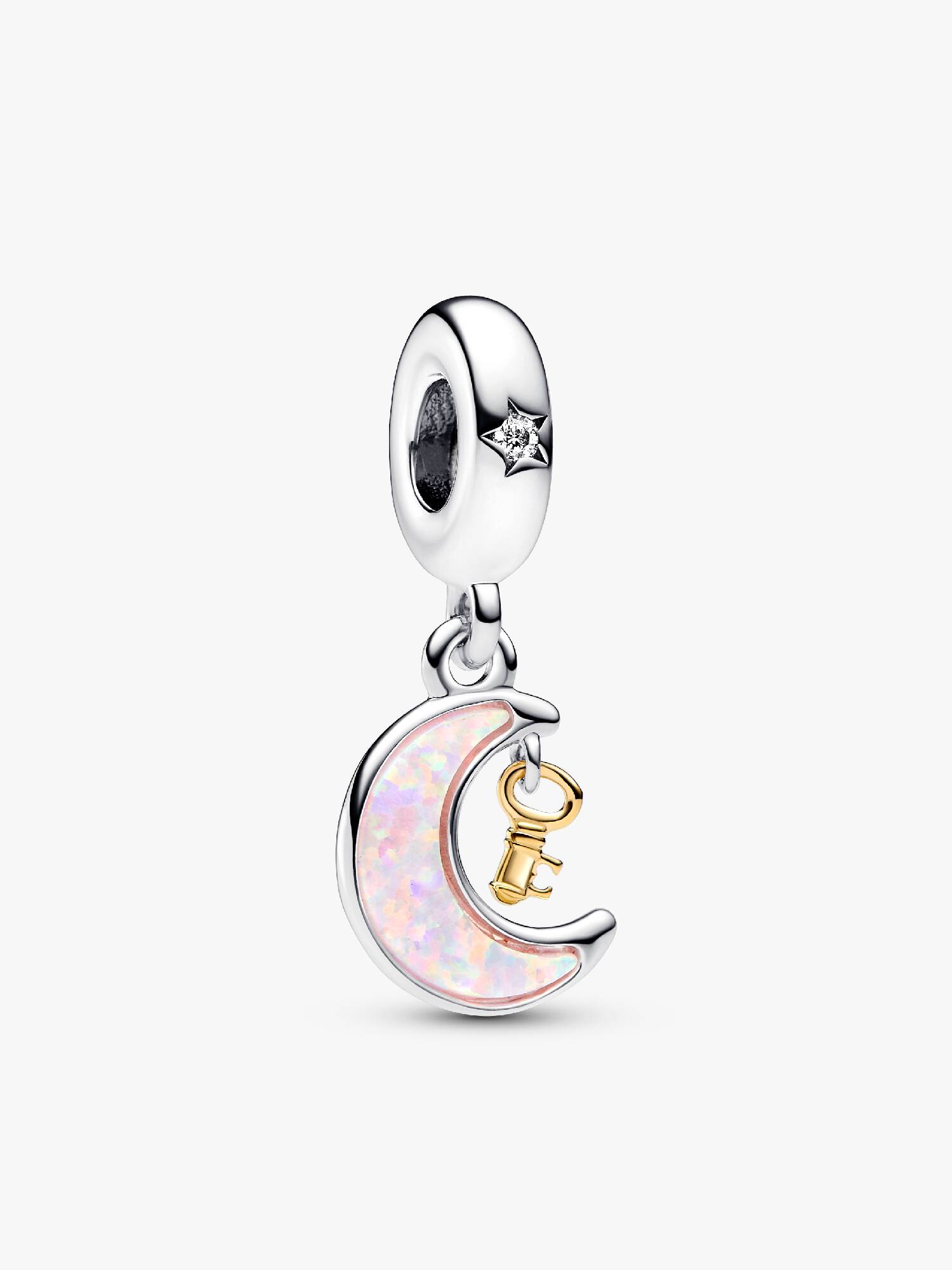 Charm Pendente Chiave della Luna
