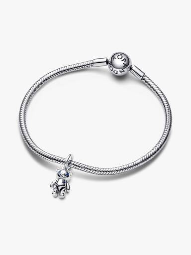Charm Pendente Orsetto Teddy con Zampe Mobili