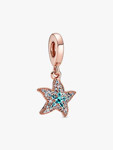 Charm Pendente Stella Marina Blu
