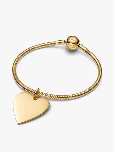Charm Pendente Cuore Grande da incidere