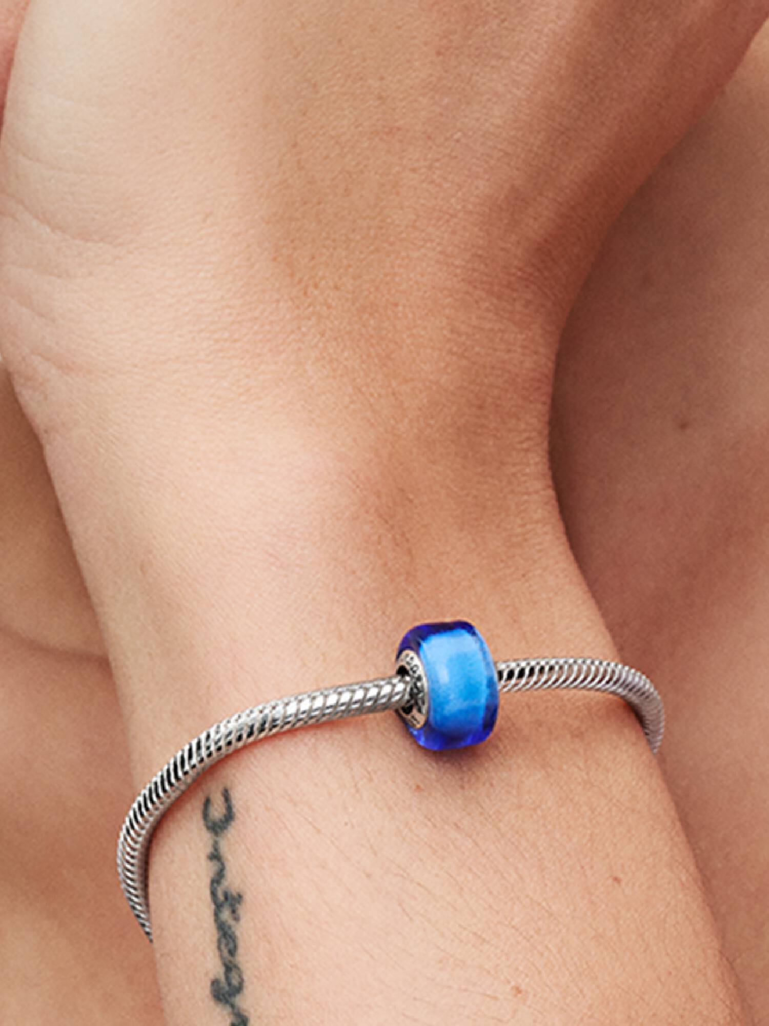 Charm Mini Vetro di Murano Blu