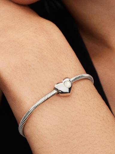 Cuore con Pietra Bianca Madreperla Artificiale Giugno da incidere