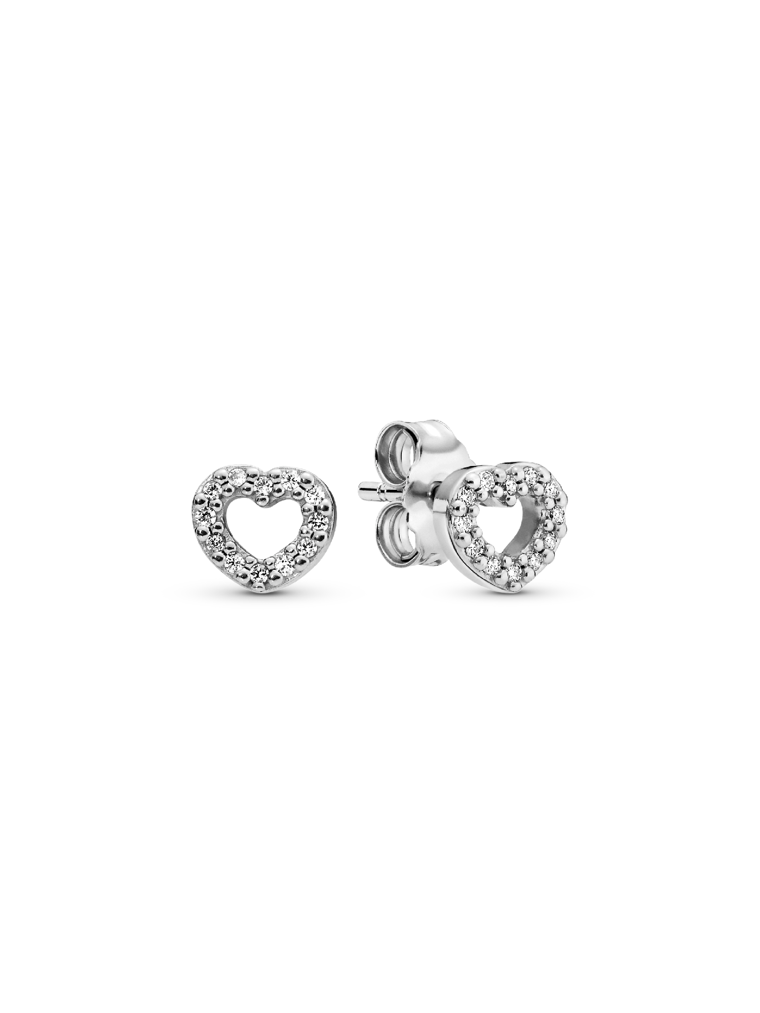 Helen de Lete S925 - Orecchini a perno in argento Sterling con cuore