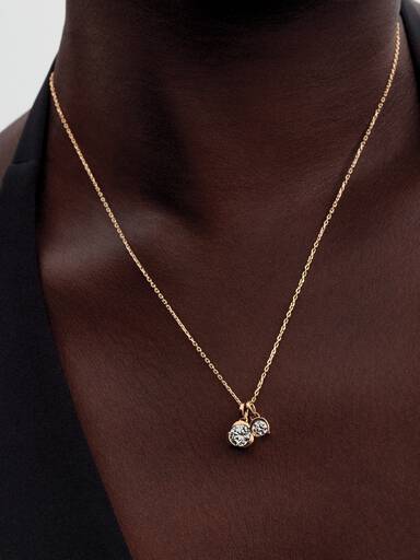 Collana Catenina Talisman in oro 14k