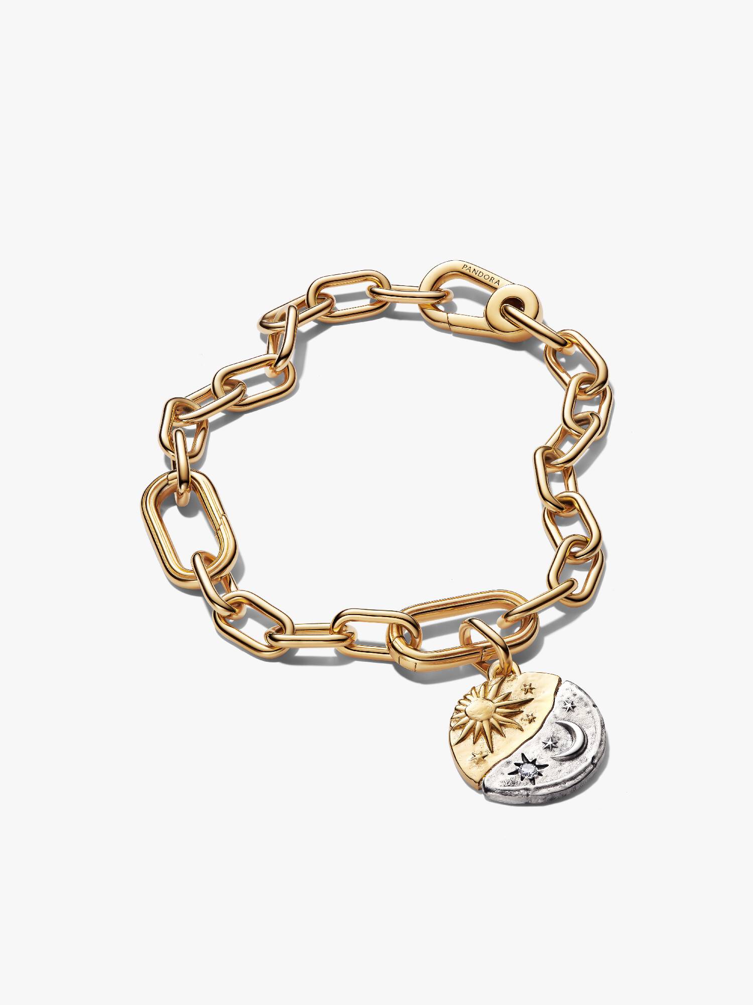 Set Bracciale e Medallion Sole e Luna
