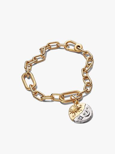 Set Bracciale e Medallion Sole e Luna
