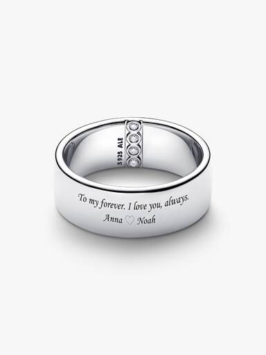 Anello Fascia Larga da incidere