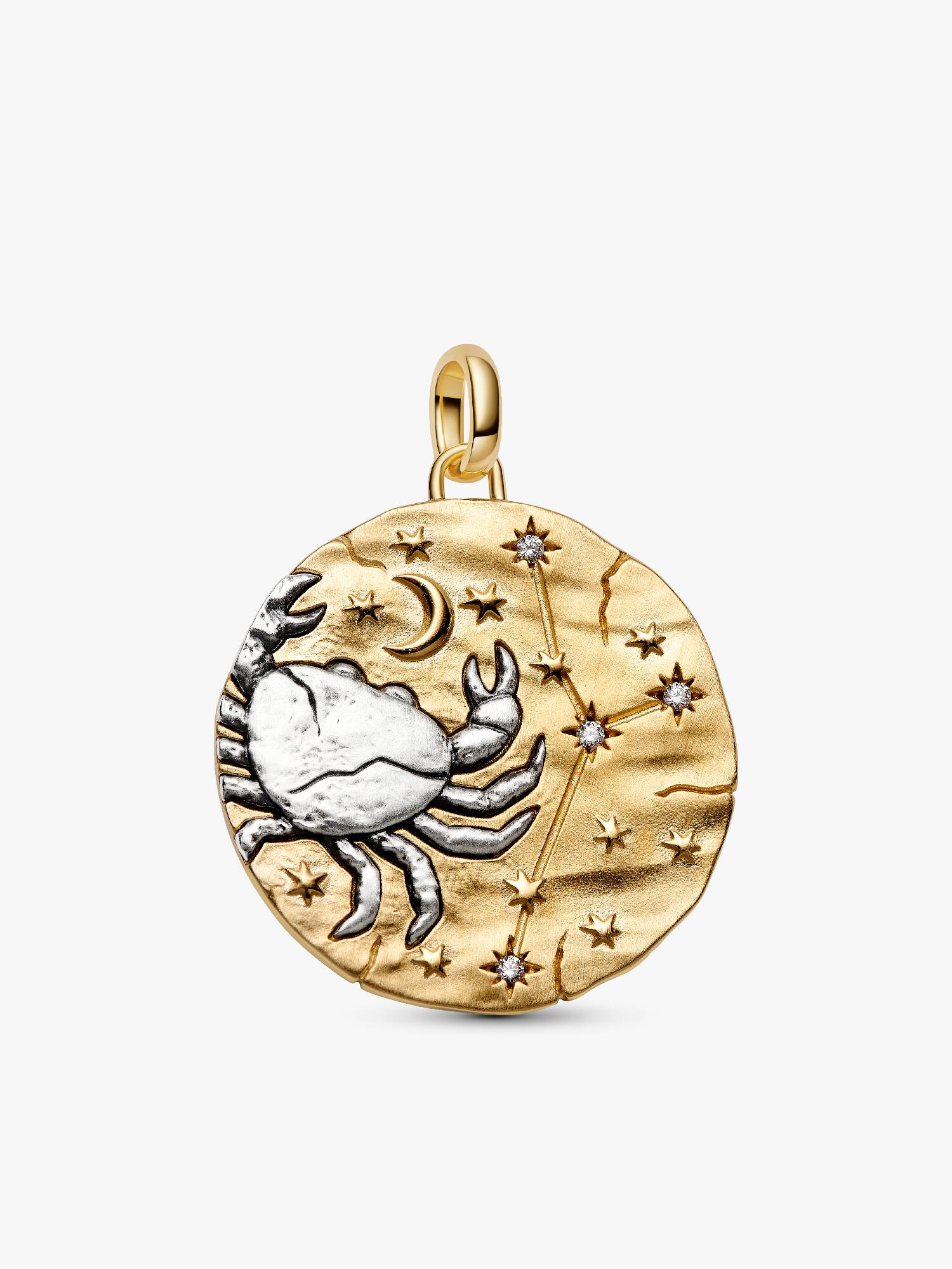 Charm Medallion XL Cancro "Intuitio Animi"