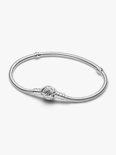 Bracciale Moments con Chiusura a Rosa