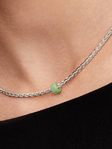 Mini Charm Vetro di Murano Verde