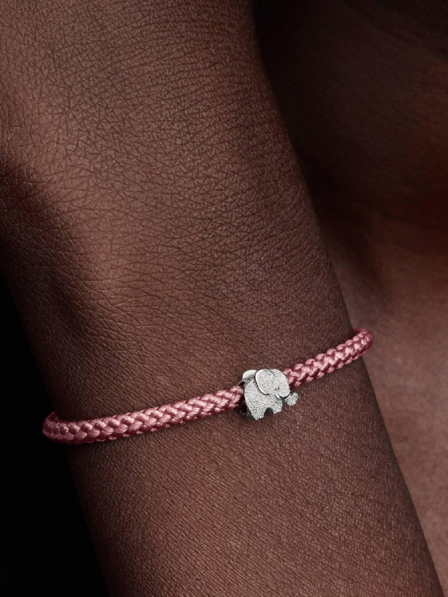 Mini Charm Elefante effetto diamantato