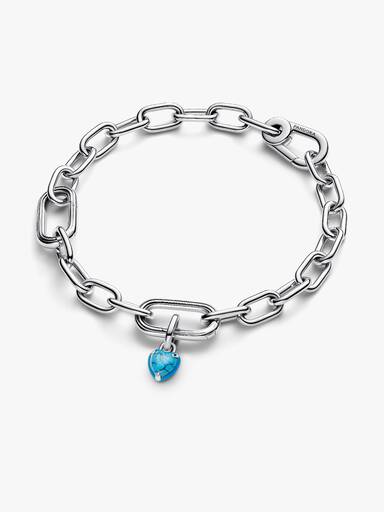 Charm Mini Pendente Turqoise Chakra Heart Pandora ME
