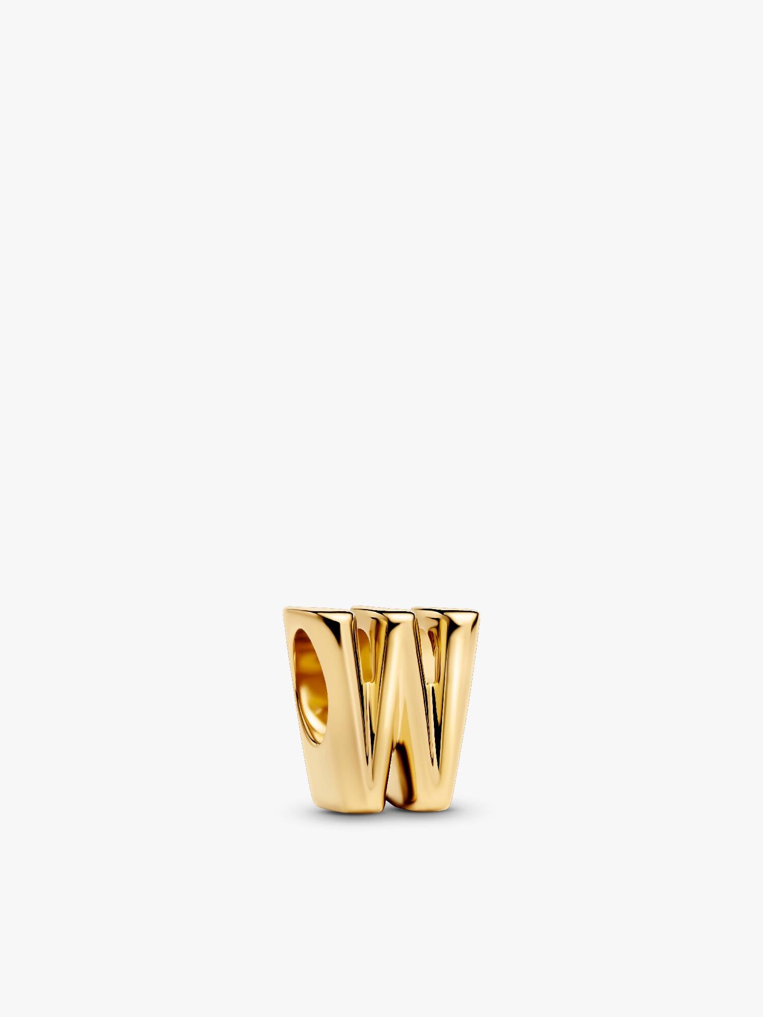 Charm Lettera W piccola