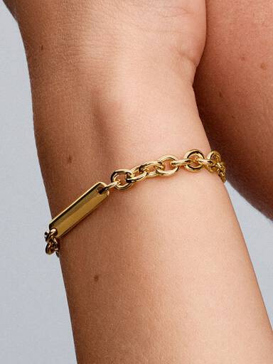 Bracciale a Catena da Incidere
