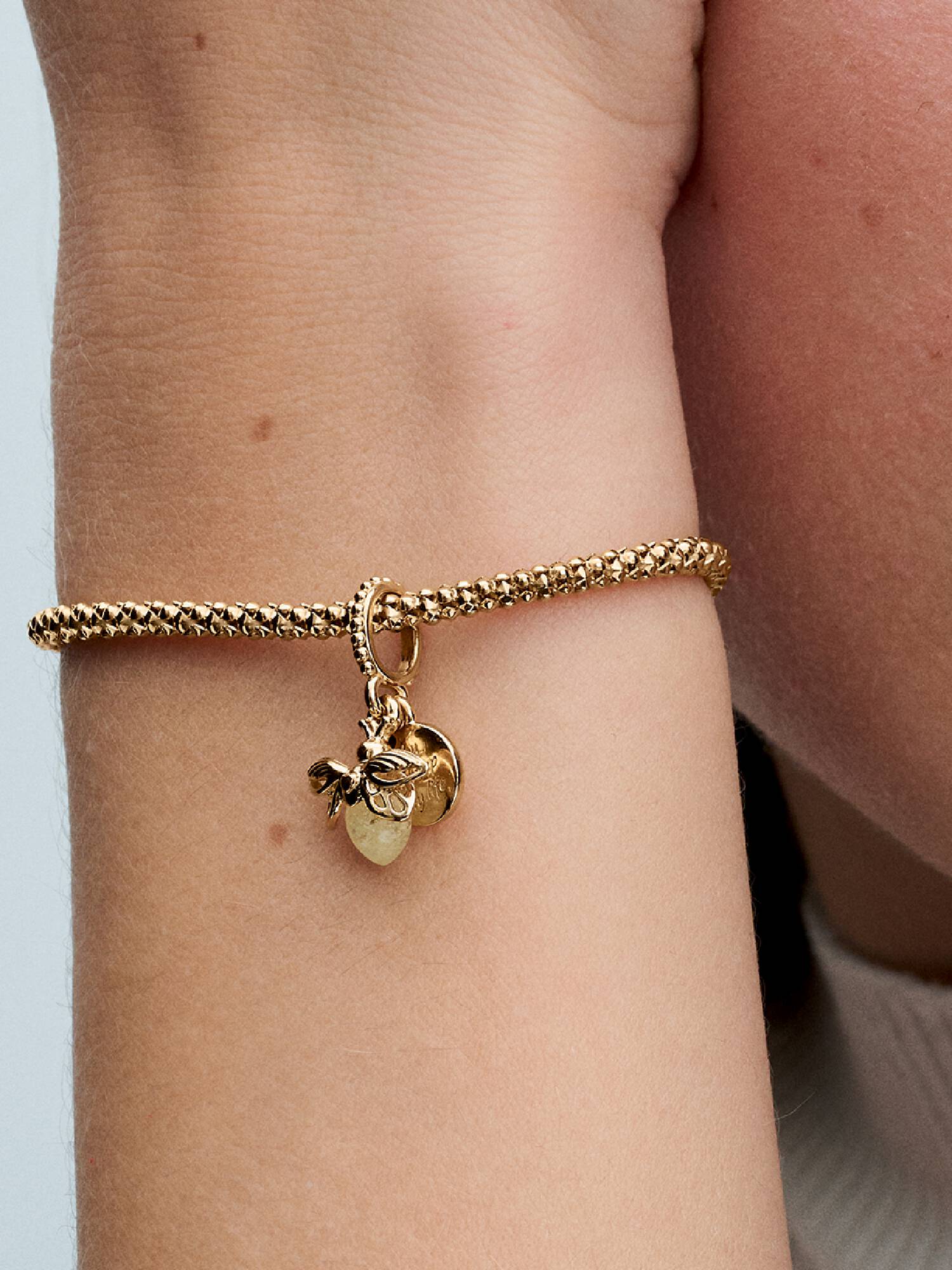 Charm Pendente Lucciola che si illumina al buio