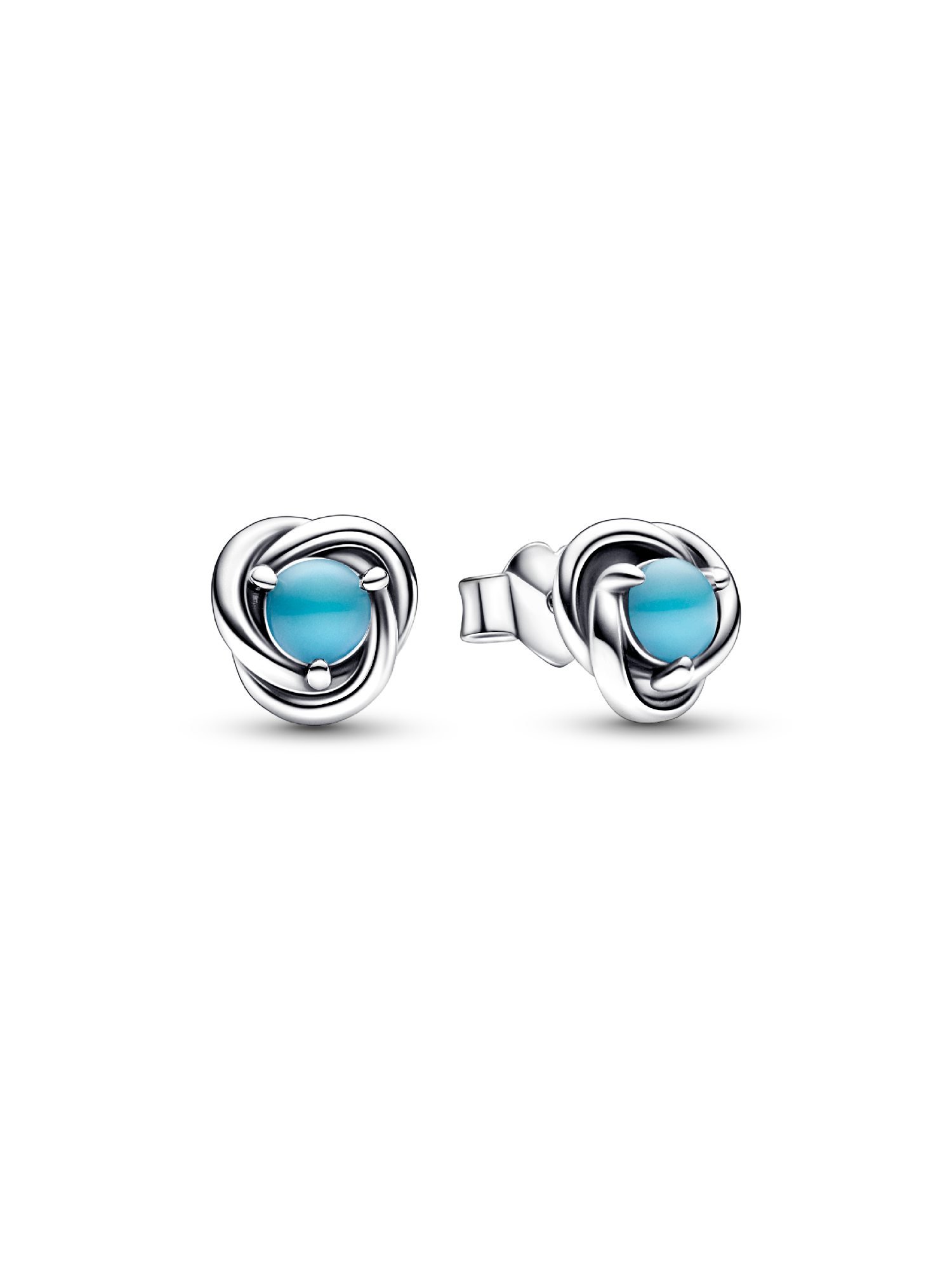 Orecchini di lusso turchese naturale Vintage 925 in argento Sterling gemma orecc