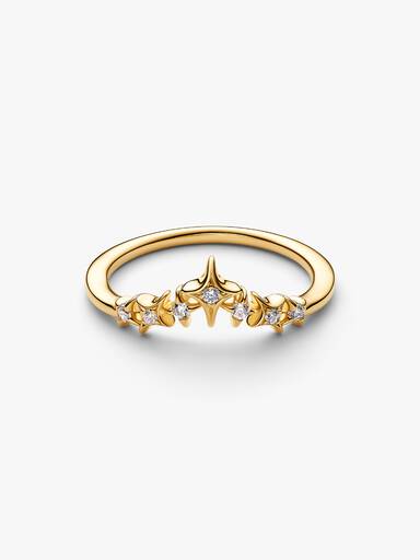 Anello Tiara con Stelle