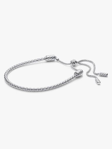 Bracciale Moments Regolabile Maglia Geometrica