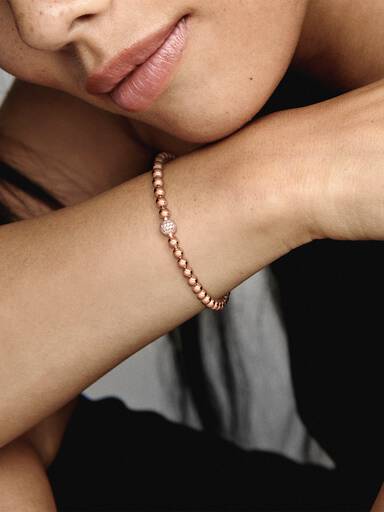 Bracciale Sfere e Pavè
