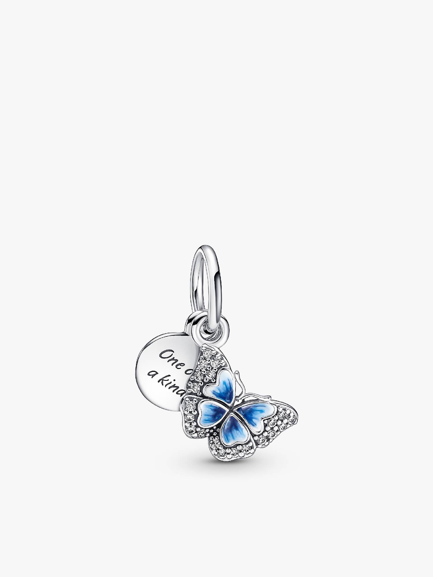 Charm Pendente Farfalla Blu