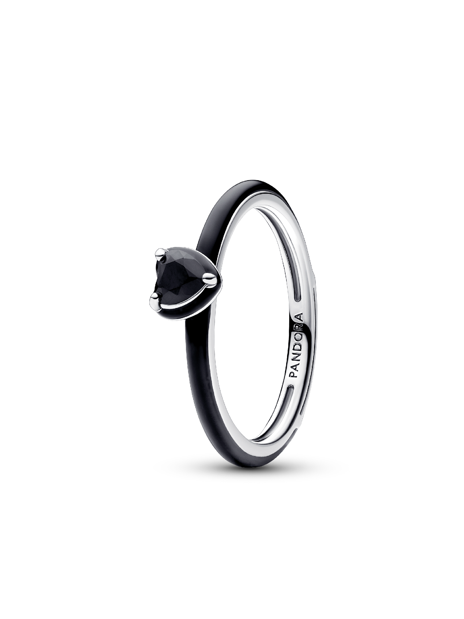 Anello Black Chakra Heart Pandora ME