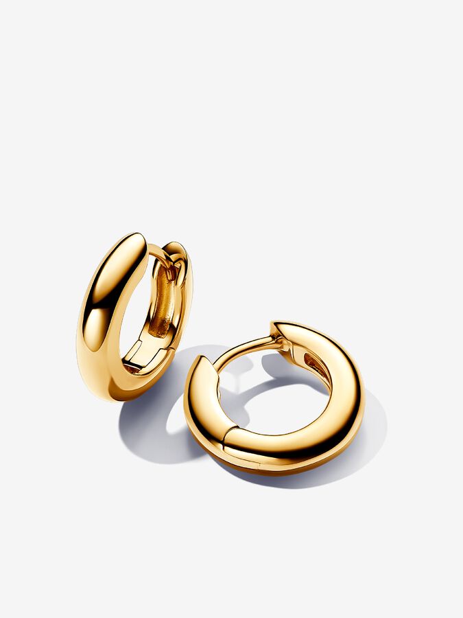 Pilgrim Tatum large hoops in gold plated Pilgrim Tatum large hoops in gold plated