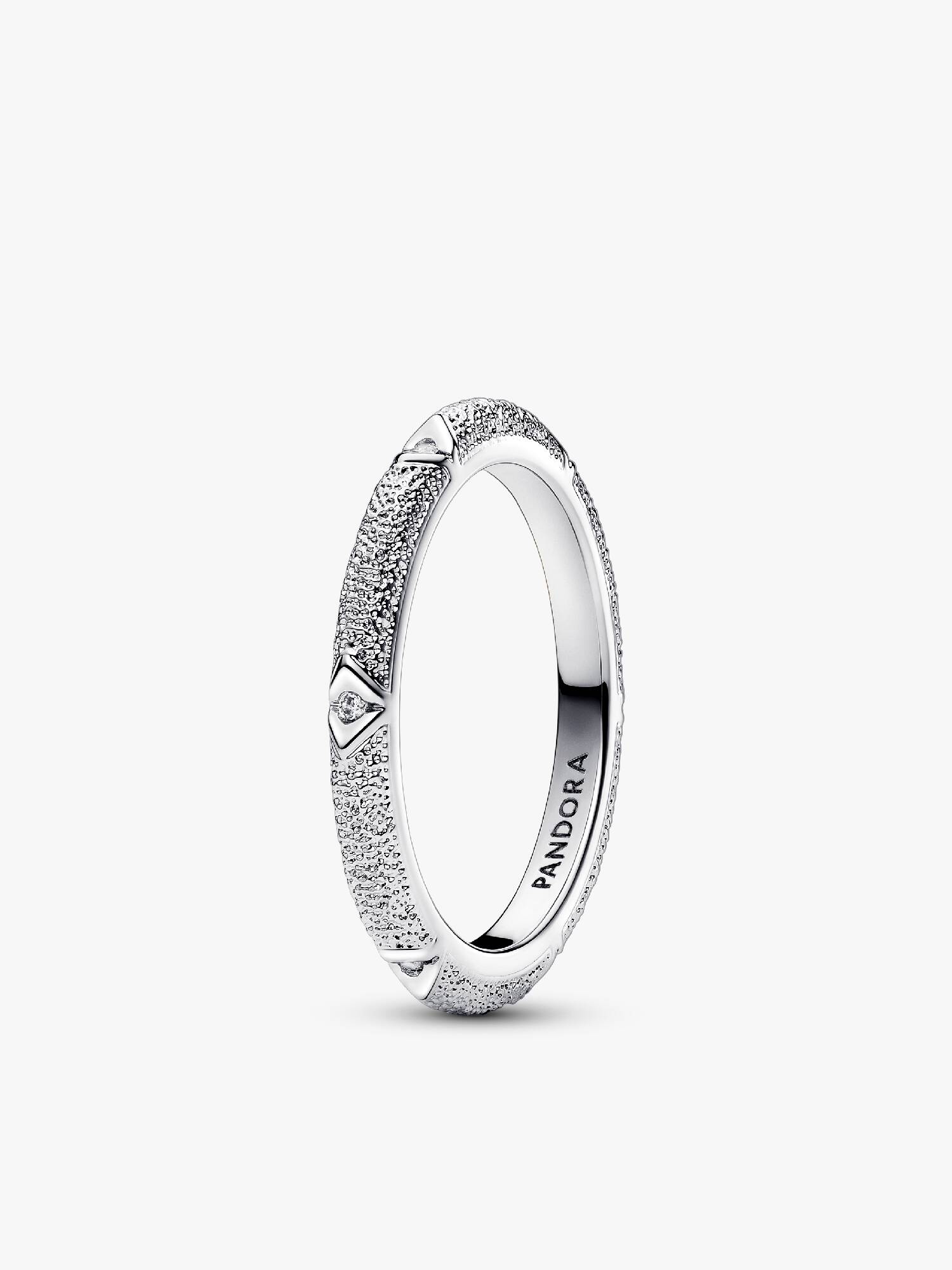 Anello Texture Martellata
