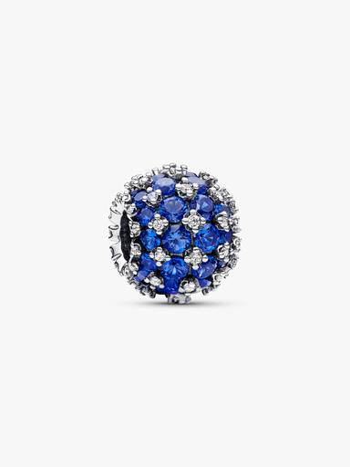 Charm Pavè Pietre Luminose Blu