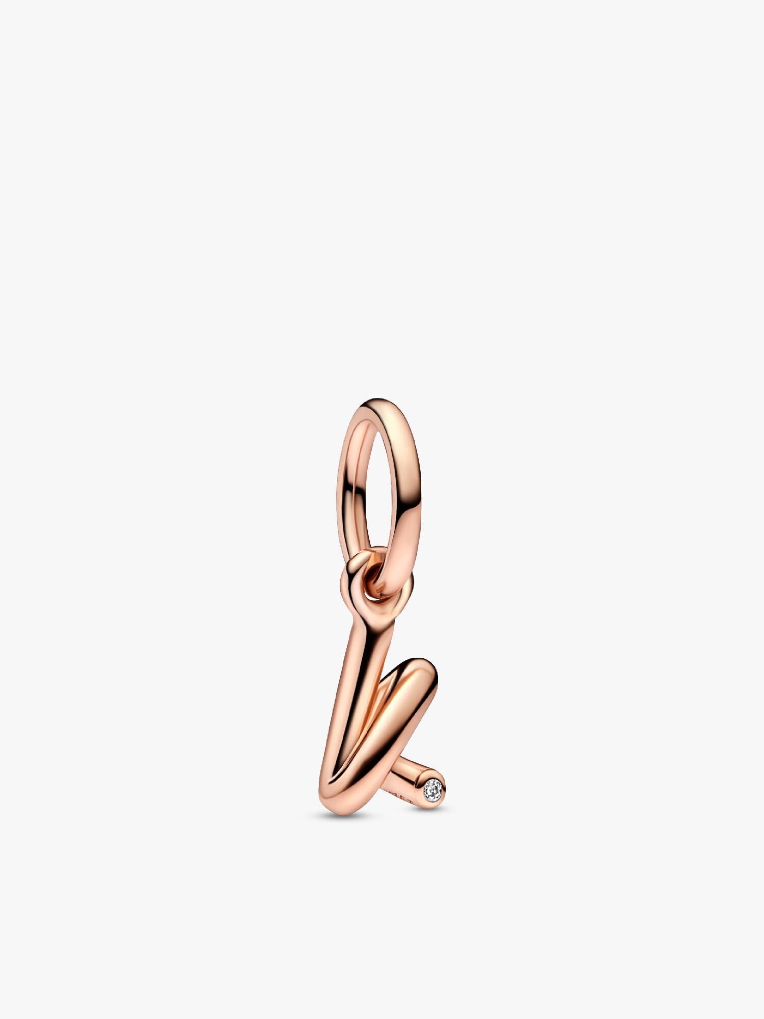Charm Pendente Lettera k
