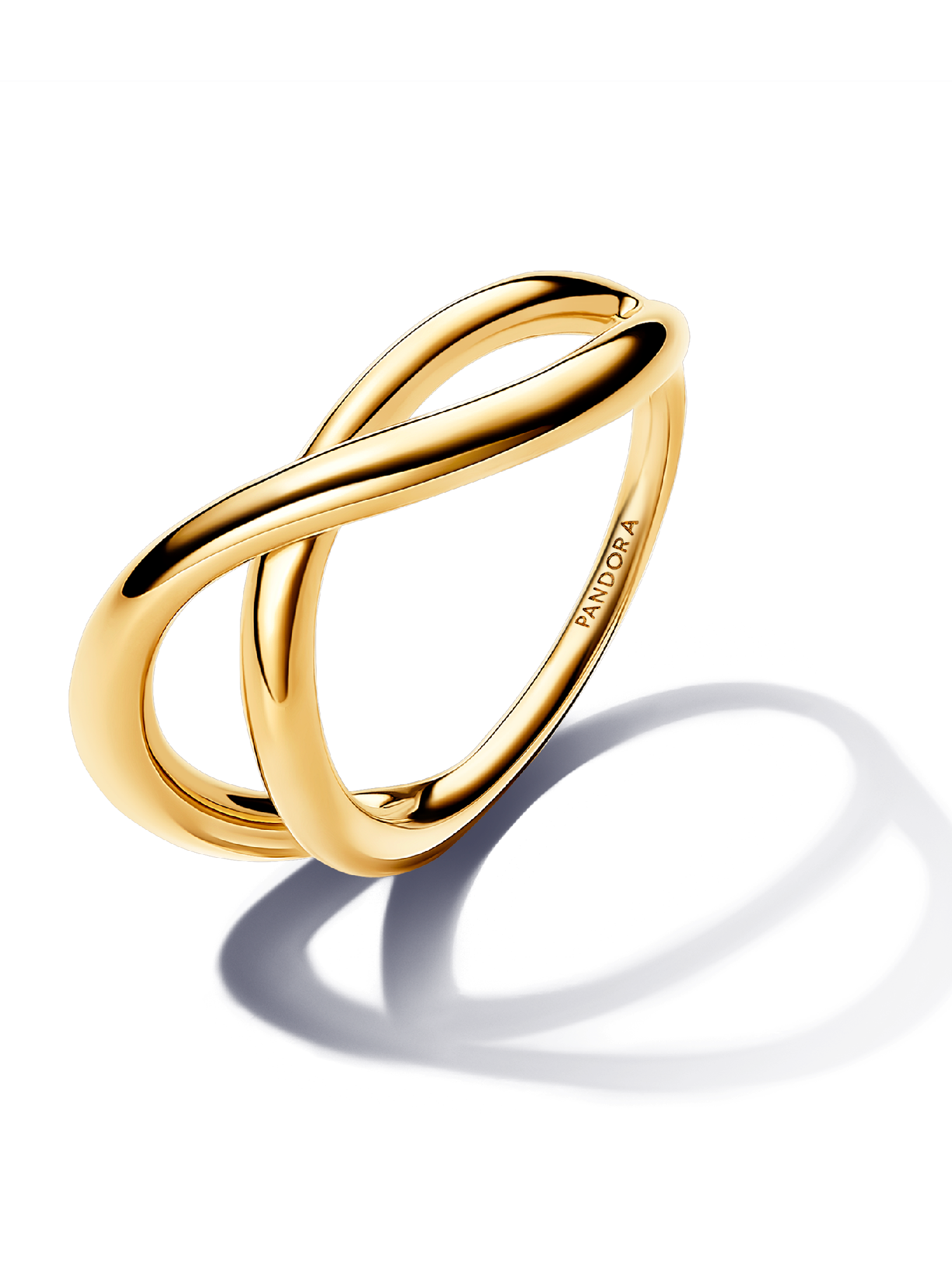 Anello Infinito Linea Sinuosa