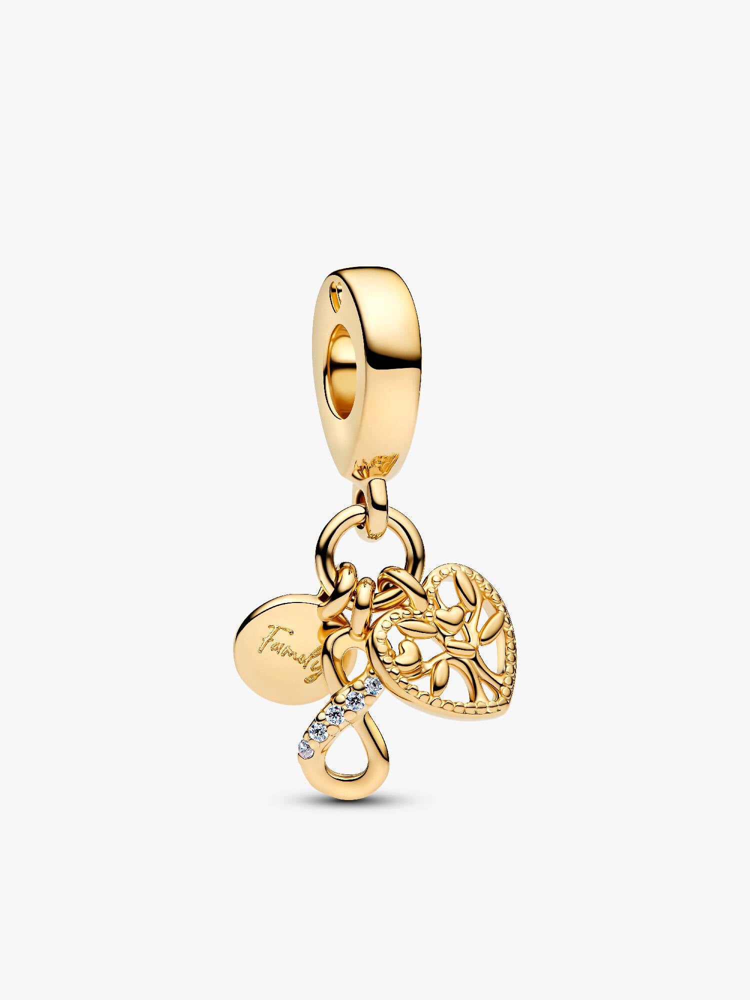 Charm Pendente Famiglia Per Sempre