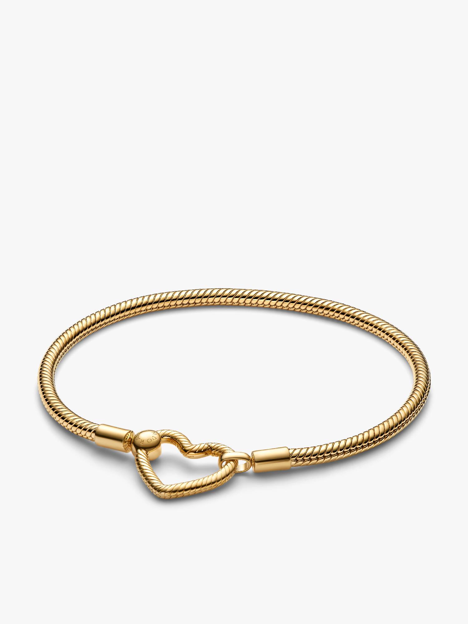 Bracciale Moments con Chiusura a Cuore Componibile