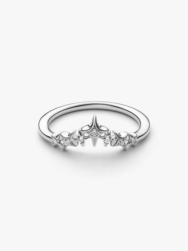 Anello Tiara con Stelle