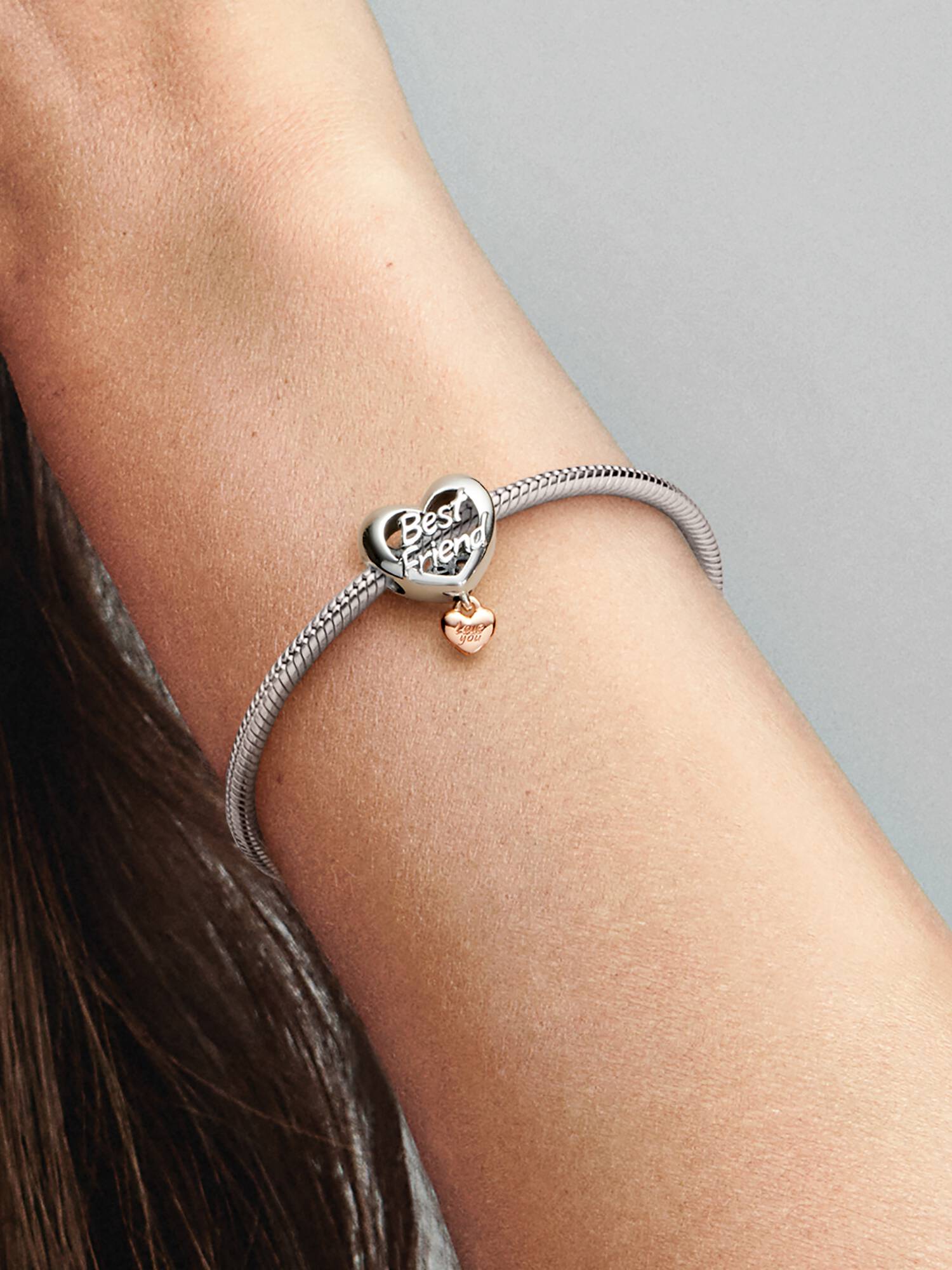 Charm Openwork Best Friend