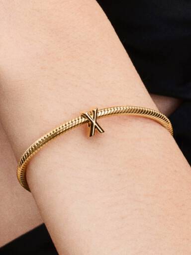 Charm Lettera X piccola