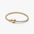 Bracciale Maglia Mesh con pietre luminose e Chiusura a Cuore Bracciale Maglia Mesh con pietre luminose e Chiusura a Cuore