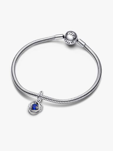 Pendente Cerchio Eterno Blu Settembre