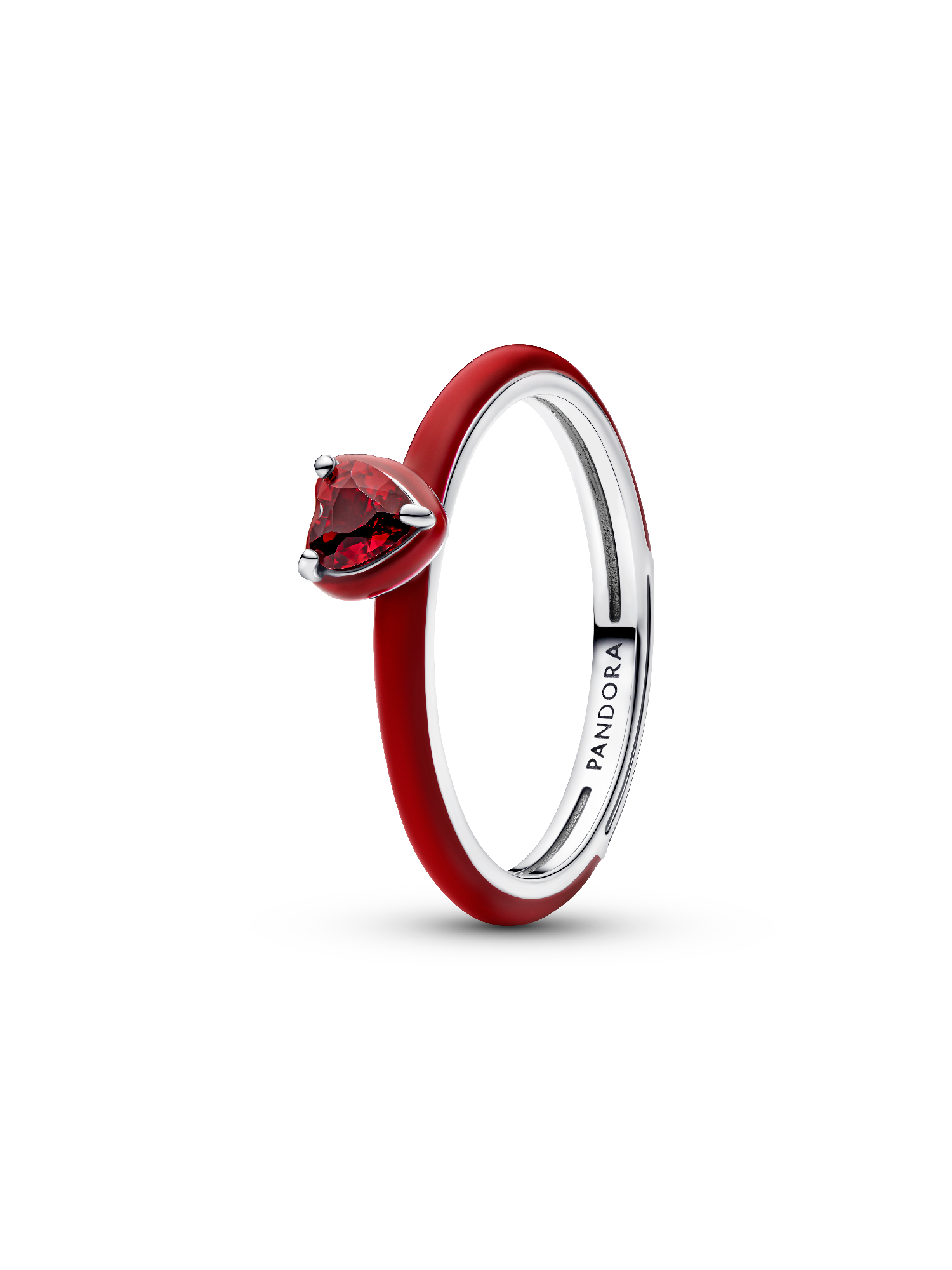 Anello Rosso Chakra Heart Pandora ME 
