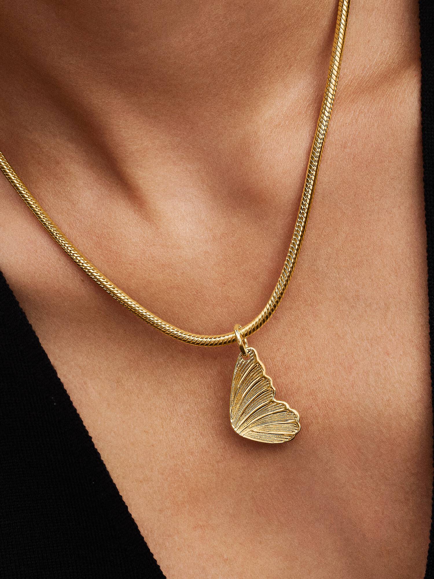 Charm Pendente Ali di Farfalla da incidere