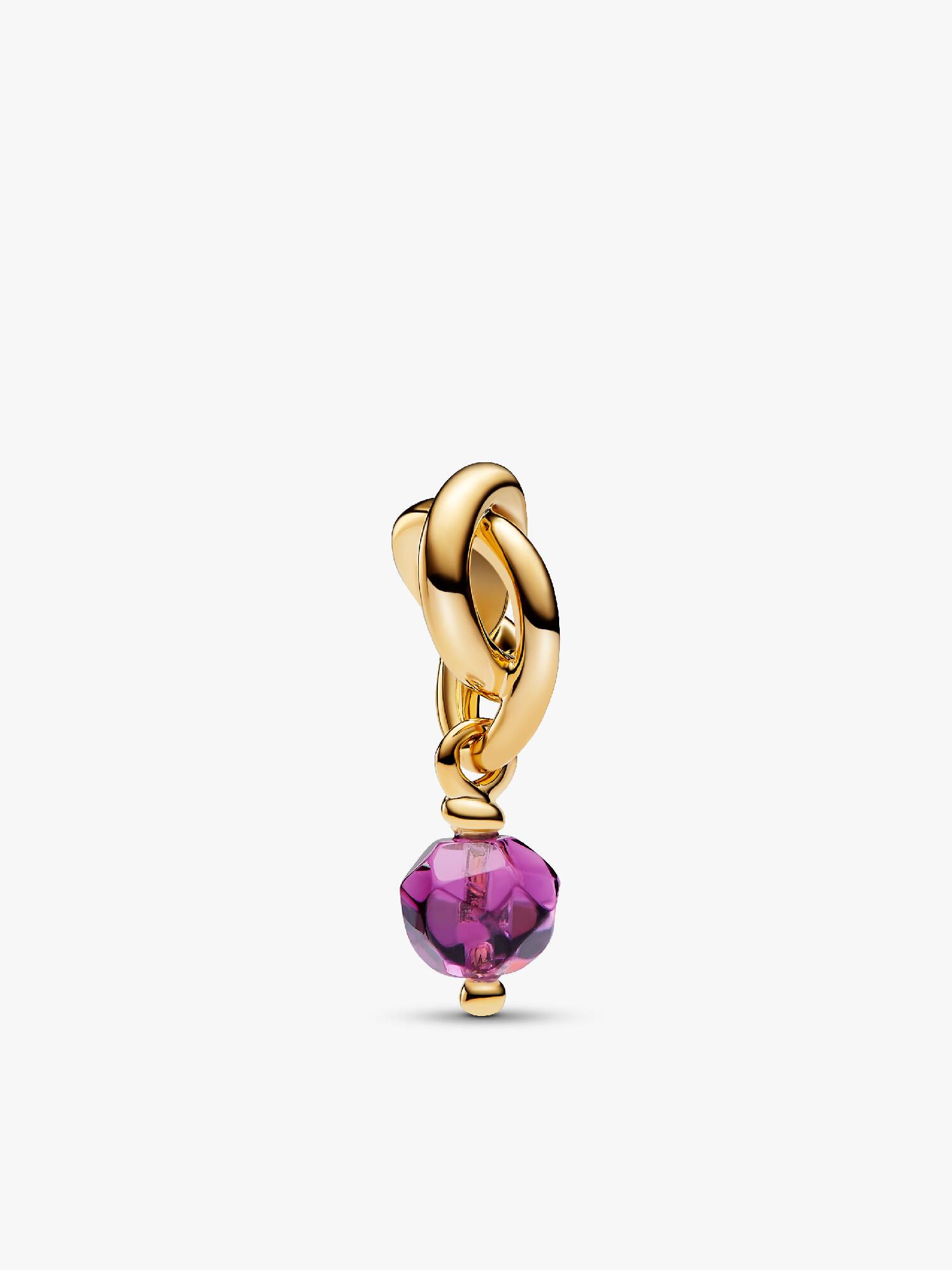 Pendente Cerchio Eterno Viola Febbraio