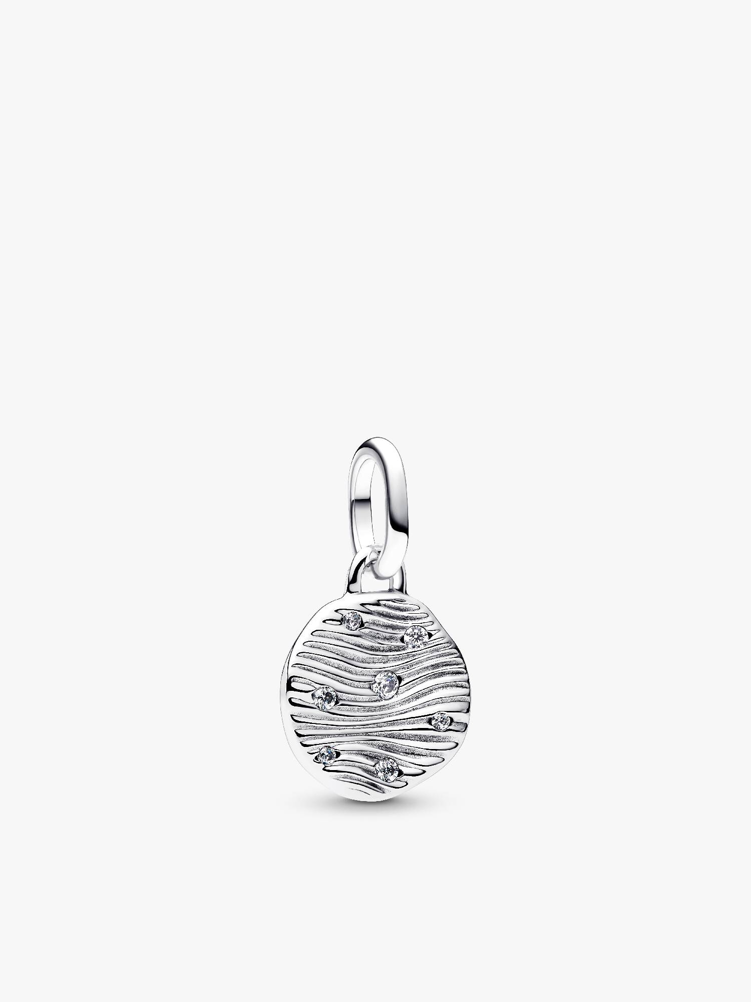 Charm Mini Medallion Onde da incidere Pandora ME