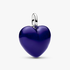Charm Pendente Cuore Puffy Blu Charm Pendente Cuore Puffy Blu