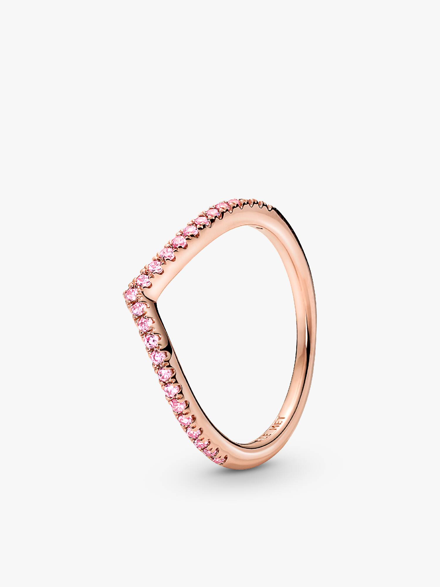 Anello Desiderio Scintillante Rosa