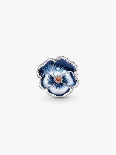 Charm Viola del pensiero Blu