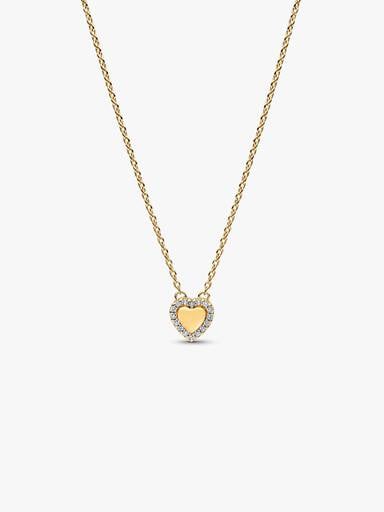 Collana Cuore e Pavè da incidere