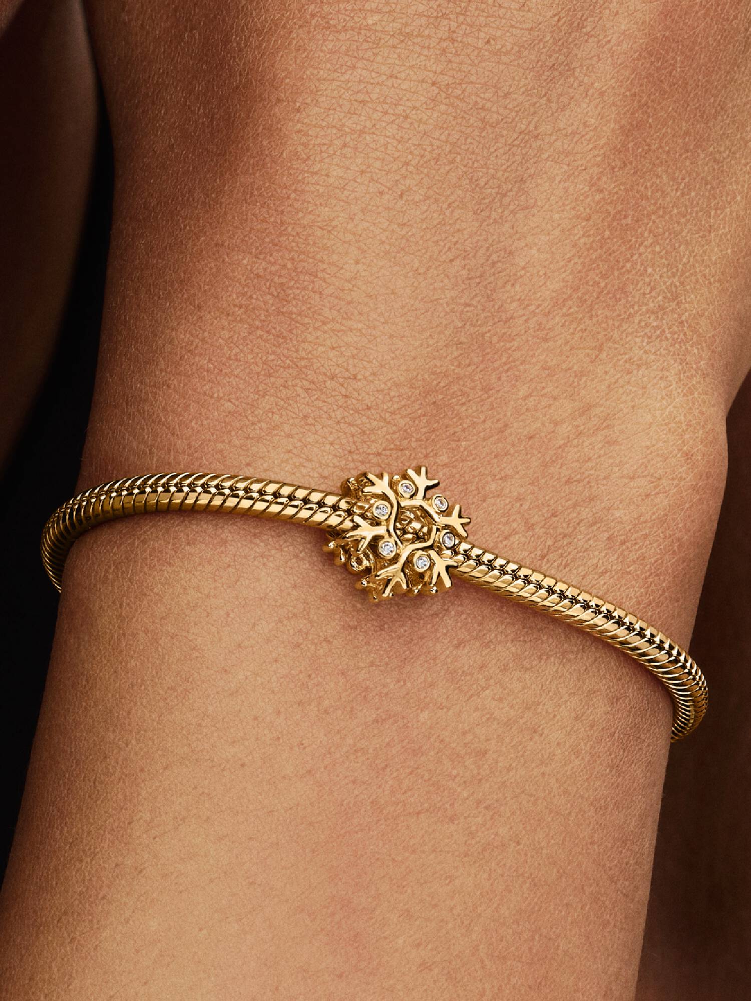 Charm Openwork Fiocco di Neve 