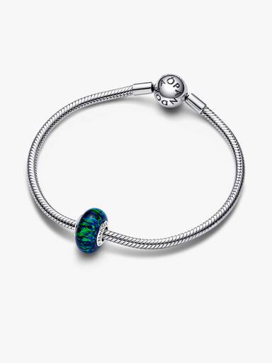 Charm Opale Verde e Blu