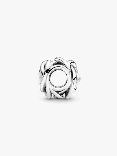 Charm Cerchio Eterno Bianco Aprile