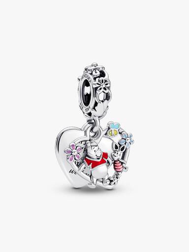 Charm pendente Disney, Winnie the Pooh, Pendente Winnie e Pimpi