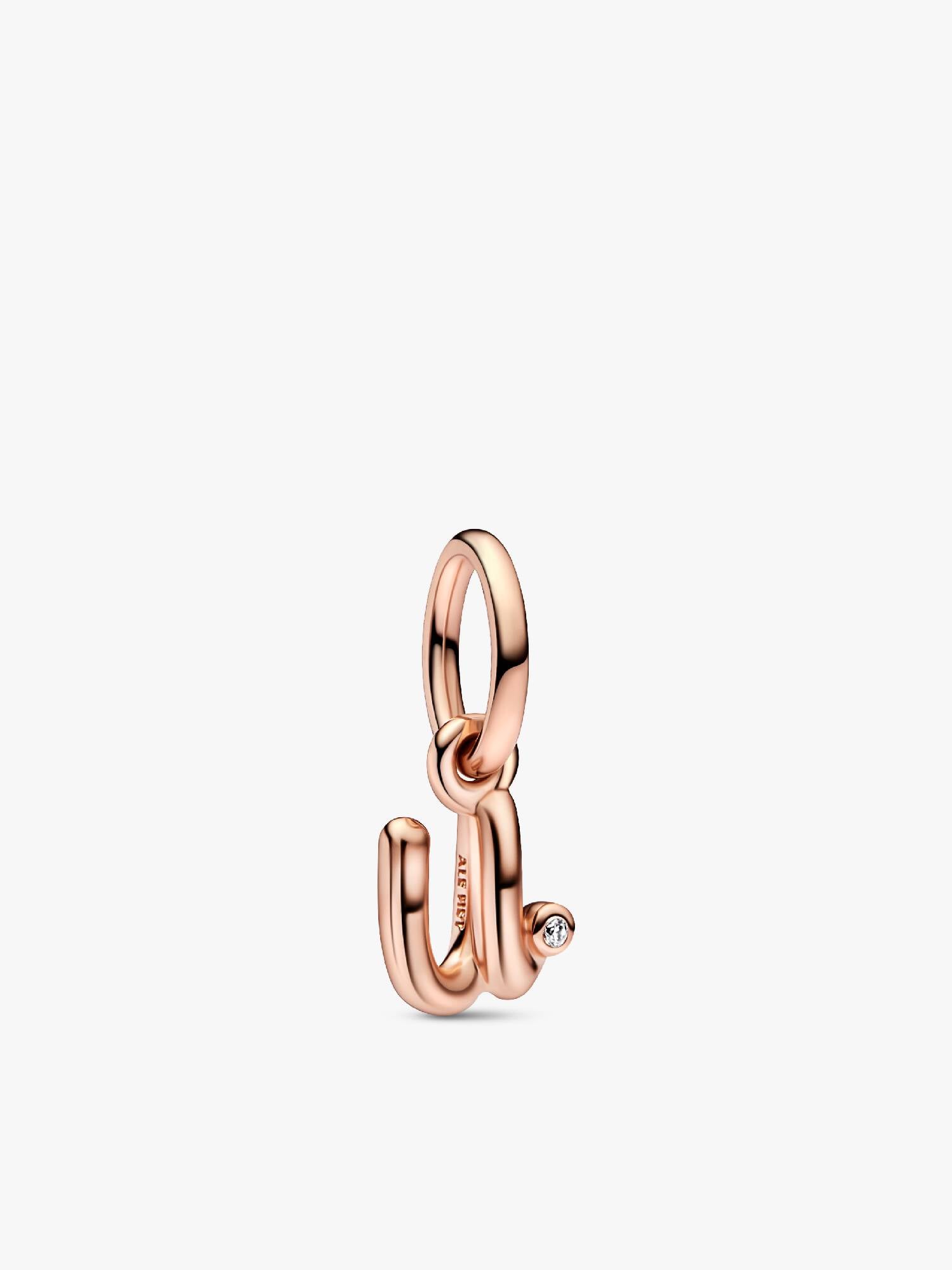 Charm Pendente Lettera u